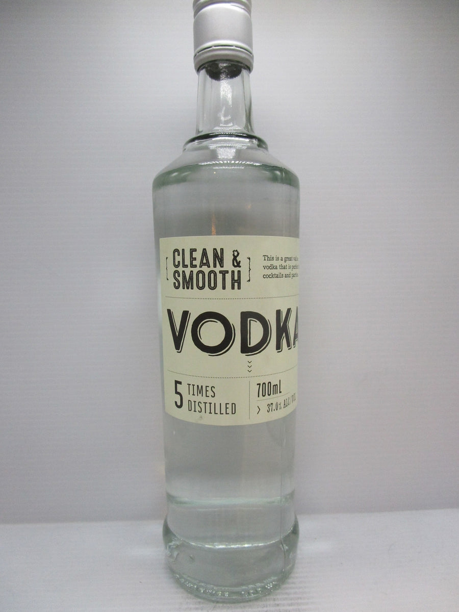 Clean & Smooth Vodka 37% 700ml