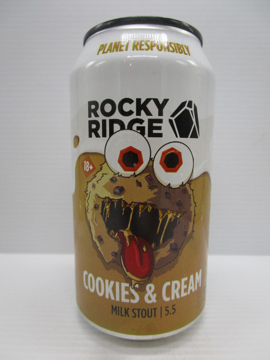 Rocky Ridge Cookies & Cream Milk Stout 5.5 375ml Grape And Grain