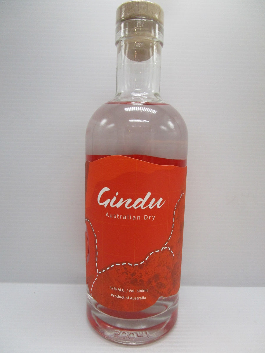 Gindu Australian Dry Gin 42% 500ml