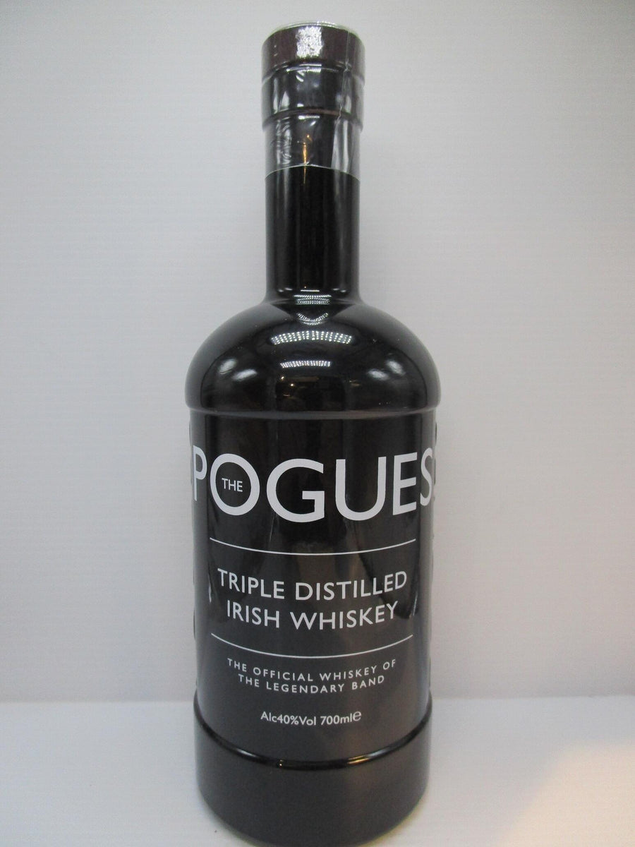 Pogues Triple Distilled Irish Whisky 40% 700ml – Grape And Grain
