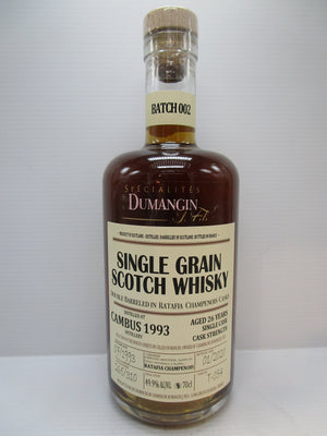 Dumangin  Single Malt Whisky 49.5% 700ML