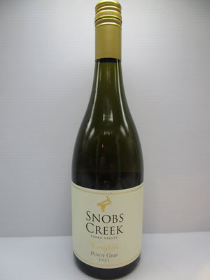 Snobs Creek Crispin Pinot Gris 2021 13.5% 750ml