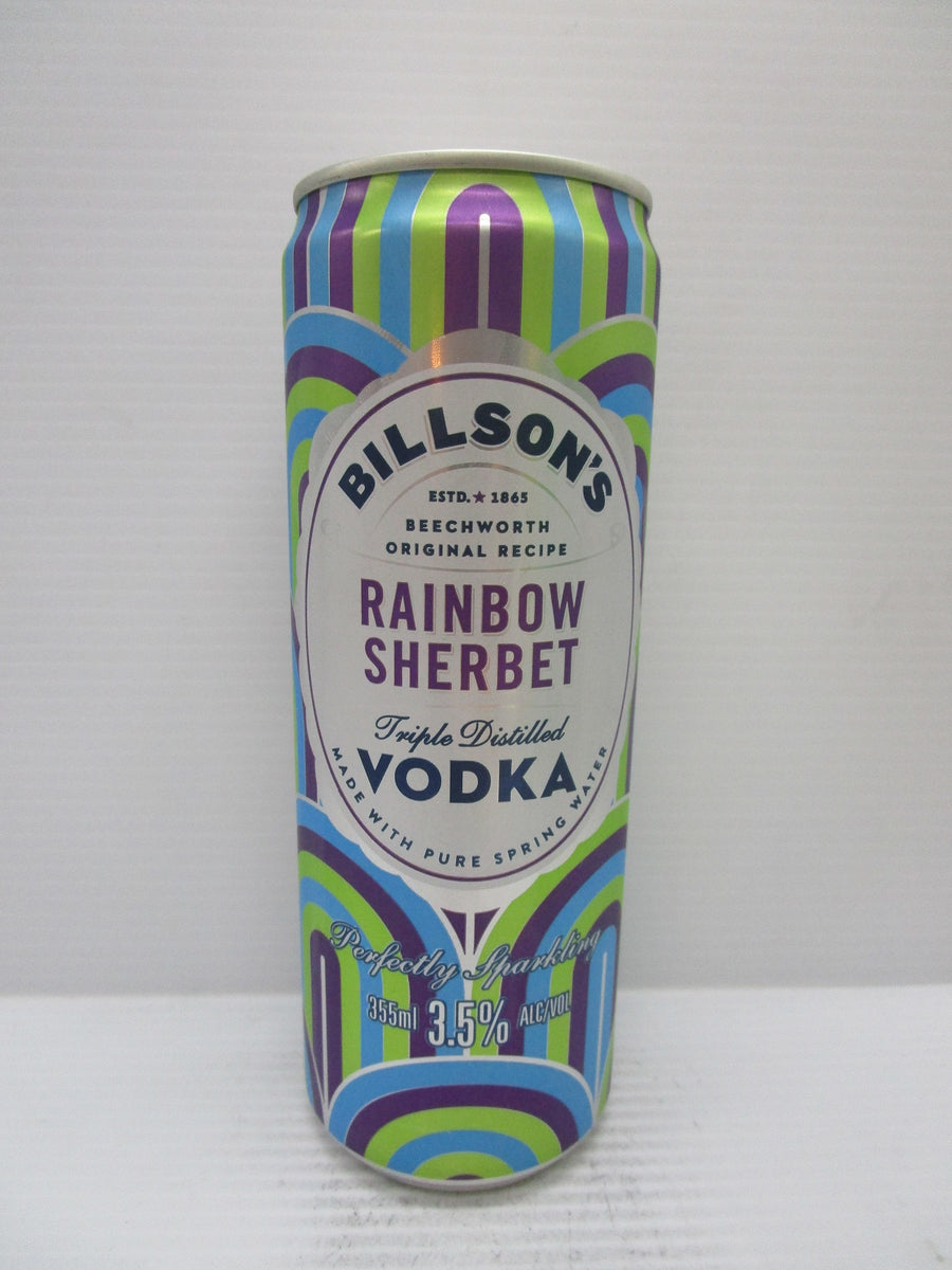 Billsons Rainbow Sherbet 3.5% 355ml