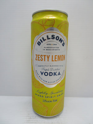 Billsons Zesty Lemon 3.5% 355ml