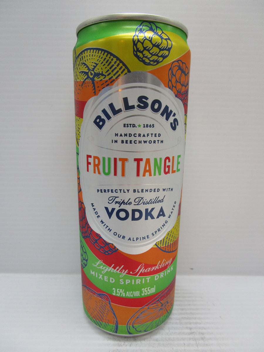 BILLSONS Fruit Tangle  VODKA 3.5% 355ML