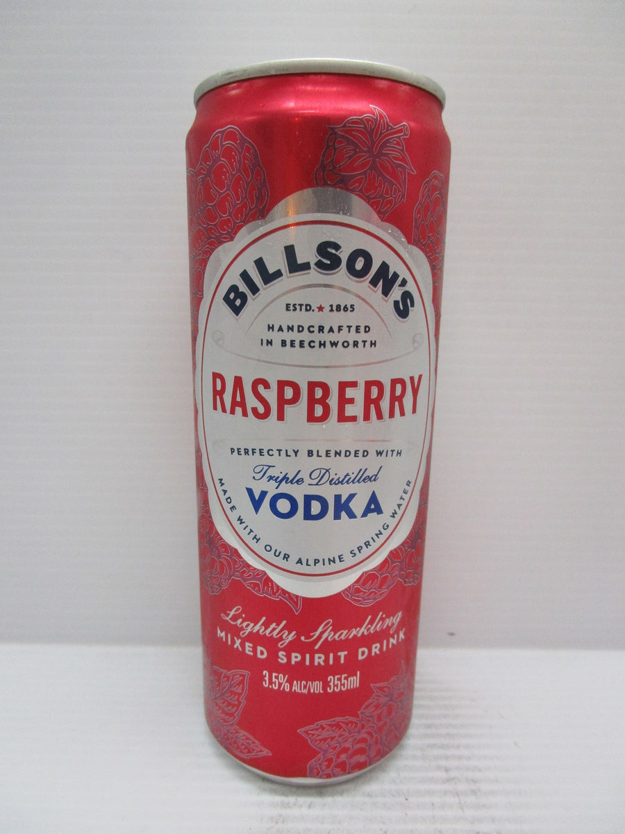Billsons - Raspberry Vodka 3.5% 355ml