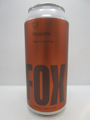 Fox Friday Muscles West Coast Pilsner 5.5% 440ml