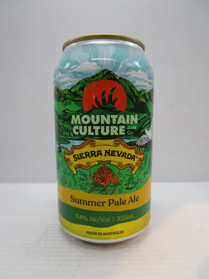 Mountain Culture x Sierra Nevada Summer Pale Ale 5.6% 355ml