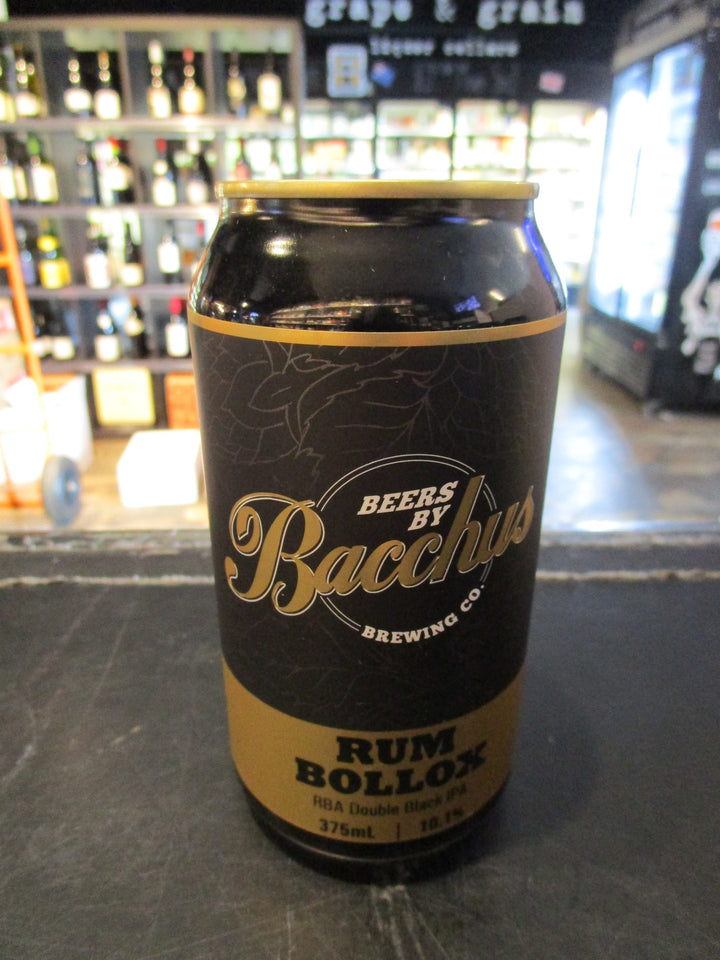 Bacchus Rum Bollox Double Black IPA 10.1% 375ml
