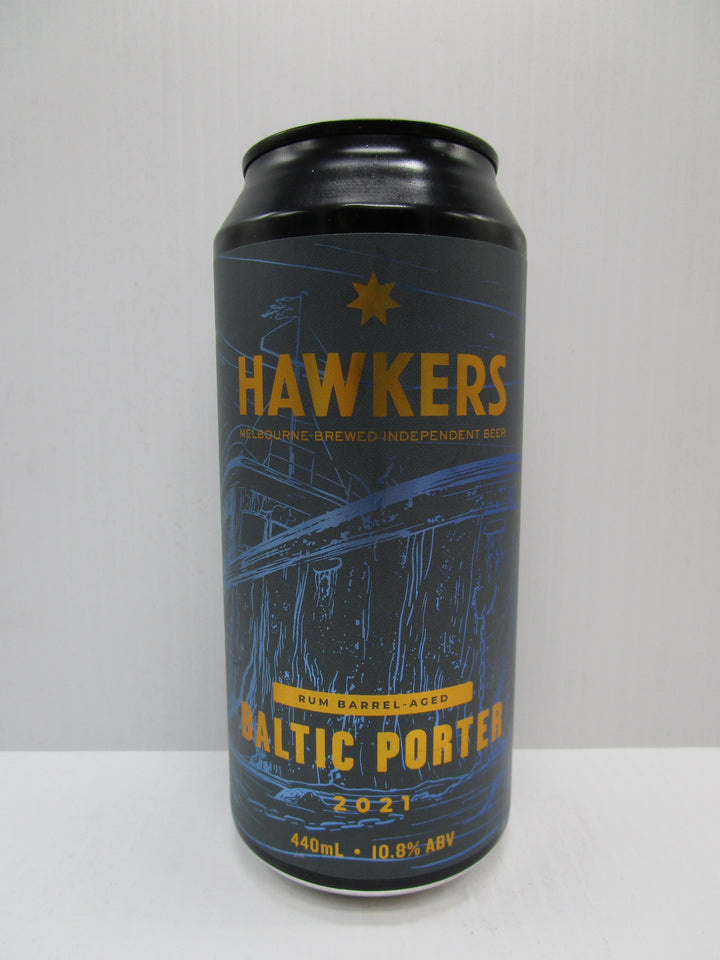 Hawkers Rum 2021 Baltic Porter 10.8% 440ml - Grape & Grain