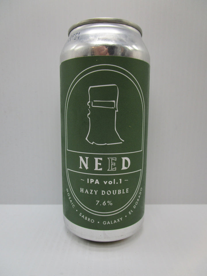 Bridge Road - Need Vol. 1 Hazy Double IPA 7.6% 440ml