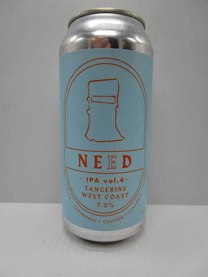 Bridge Road Need Vol 4. Tangerine West Coast IPA 7% 440ml