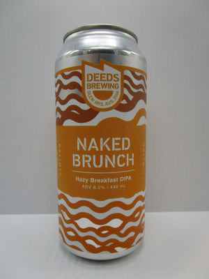 Deeds Naked Brunch Hazy Breakfast DIPA 8.5% 440ml