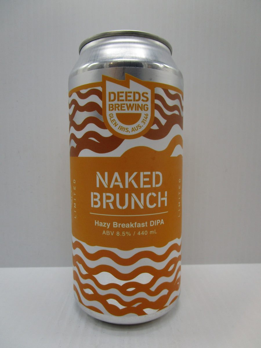 Deeds Naked Brunch Hazy Breakfast DIPA 8.5% 440ml