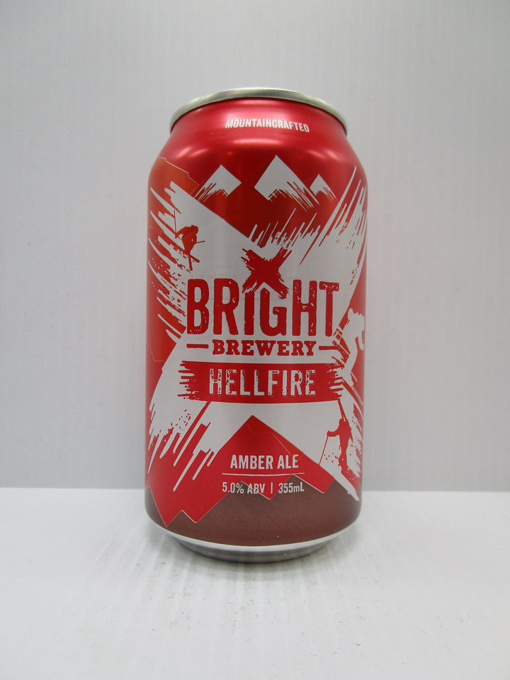 Bright Hellfire Amber Ale 5.0% 355ml - Grape & Grain