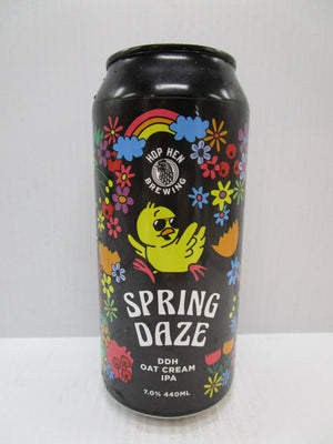 Hop Hen Spring daze DDH Oat Cream IPA 7% 440ml
