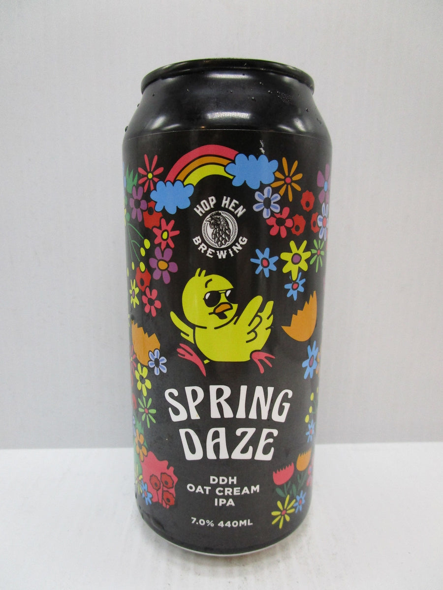 Hop Hen Spring daze DDH Oat Cream IPA 7% 440ml