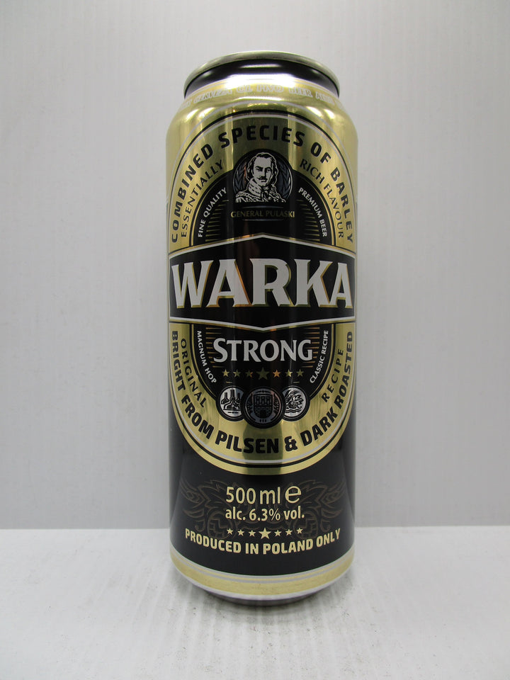 Warka Strong Lager 6.3% 500ml