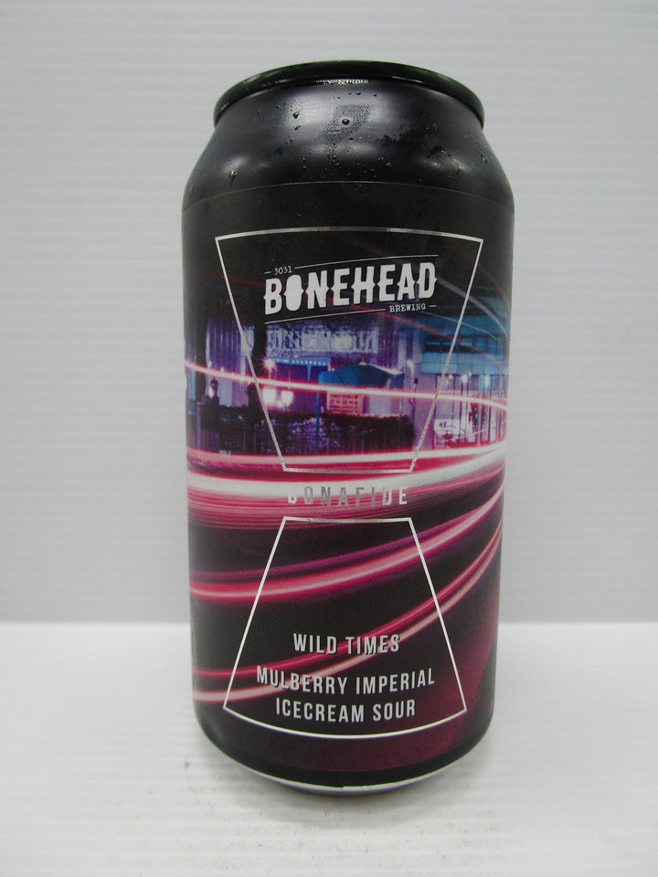 Bonehead Mulberry Imperial Icecream Sour 8.5% 375ml