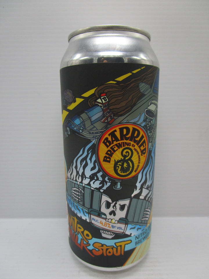 Barrier Brewing Hood Nitro Milk Stout 4.8% 473ml