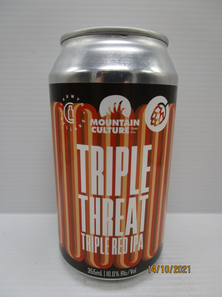Mountain Culture Triple Threat Triple Red IPA 10% 355ml