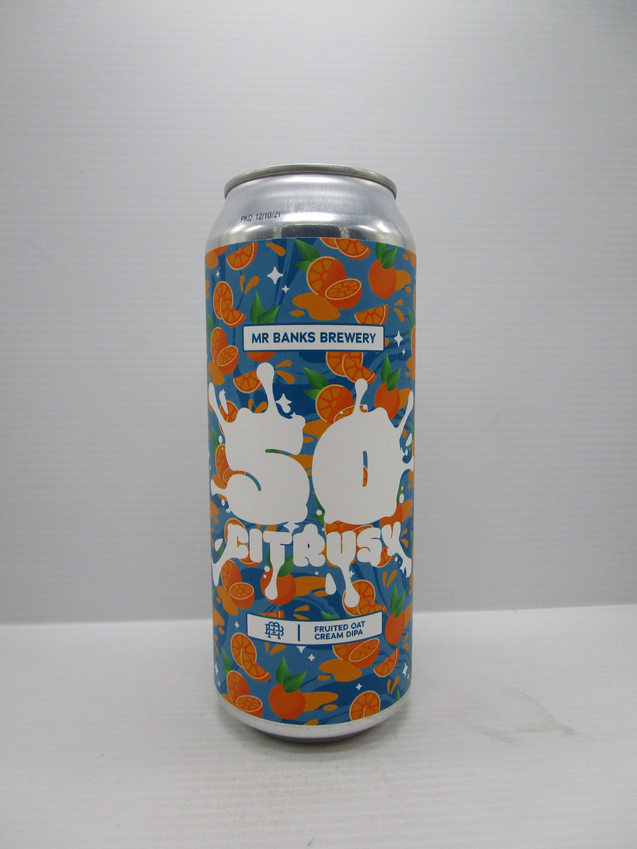 Mr Banks So Citrusy Fruited Oat Cream DIPA 8% 500ml