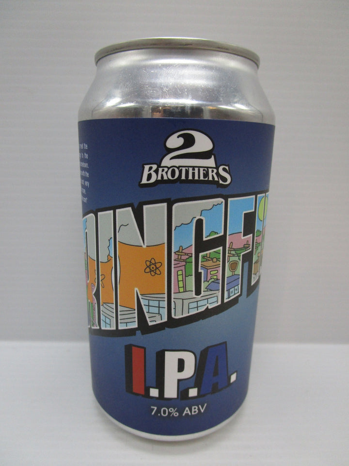 2 Brothers Welcome to Springfield IPA 7% 375ml