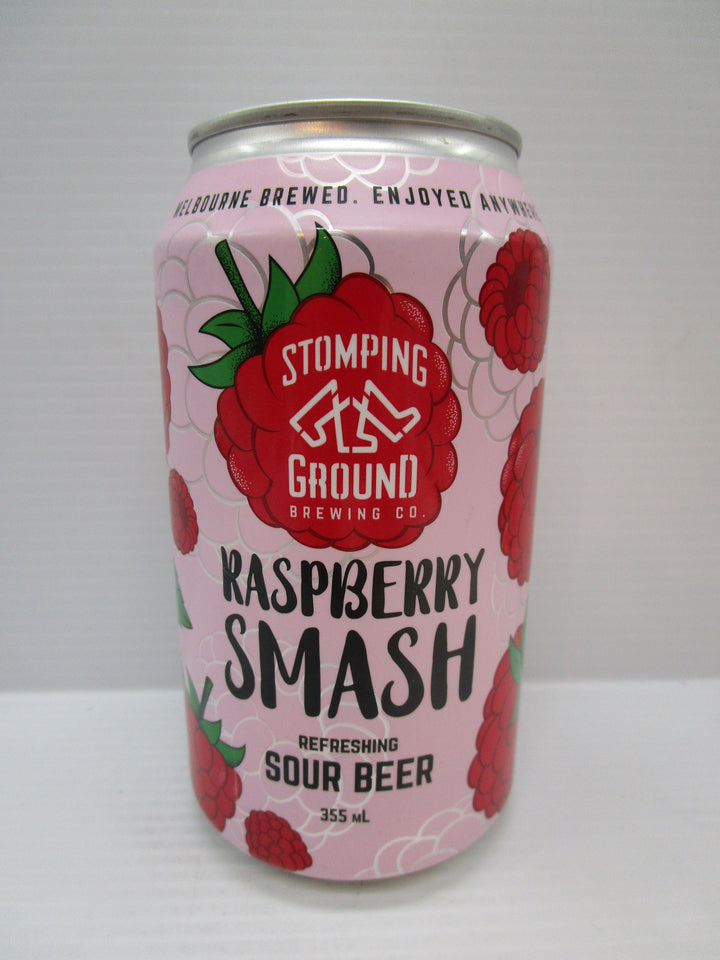 Stomping Ground Raspberry Smash Sour 4.2% 355ml - Grape & Grain