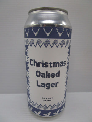 Braeside Brewing Christmas Oaked Lager 5.2% 440ml