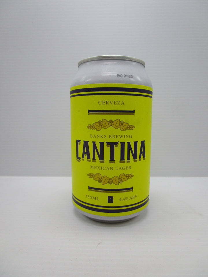 Mr Banks Cantina Mexican Lager 4.4% 355ml