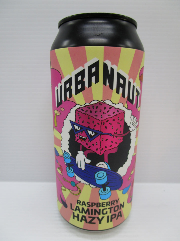 Urbanaut - Raspberry Lamington Hazy IPA 5.7% 440ML