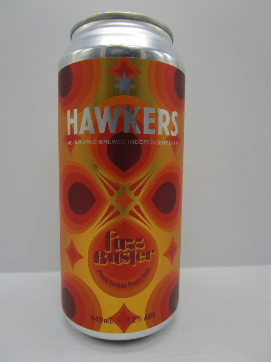 Hawkers - Fuzz Buster Peach Cobbler Sour 7.2% 440ML