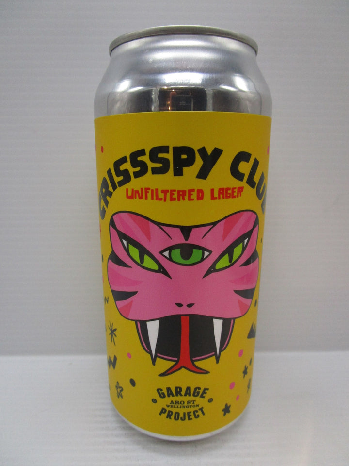 Garage Pro Crissspy Club Serpentes Unfiltered Lager 5.3% 440ml