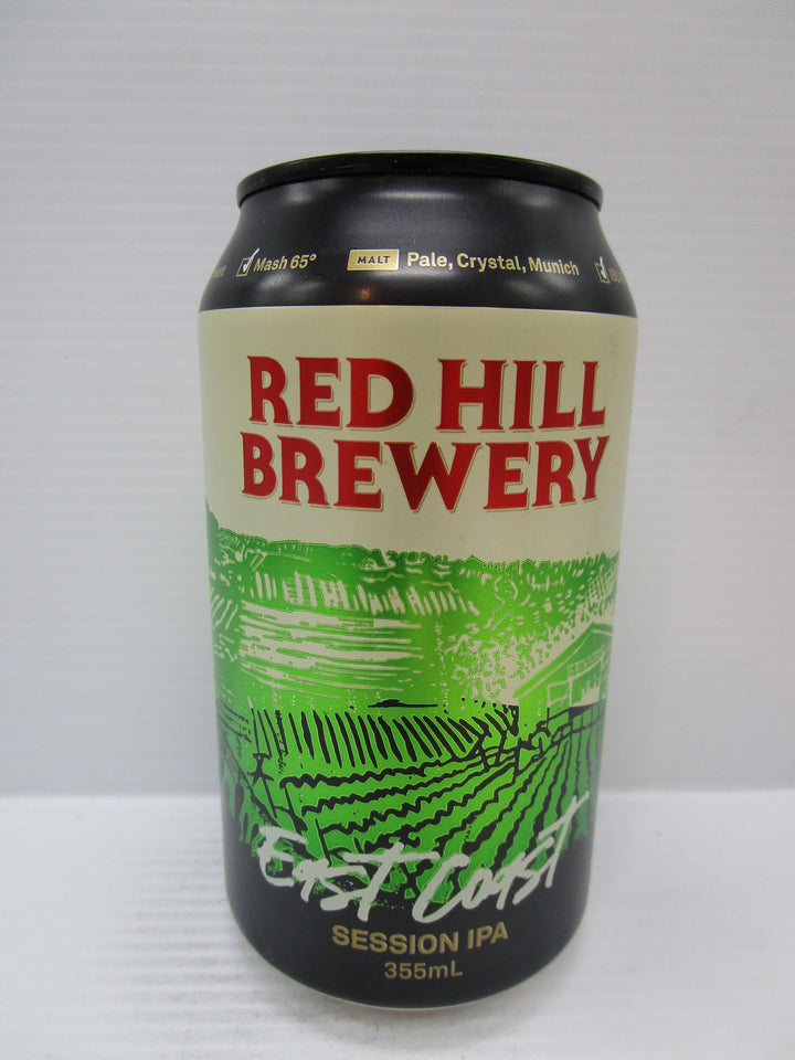 Red Hill East Coast Session IPA 5.5% 355ml - Grape & Grain