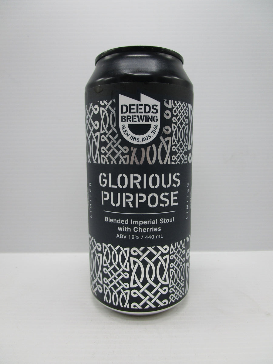 Deeds Glorious Purpose Imperial Stout w/Cherries 12% 440ml