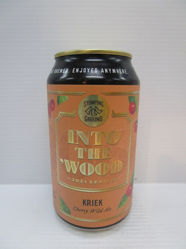 Stomping Ground Into The Wood 2021 Kriek 6% 355ml