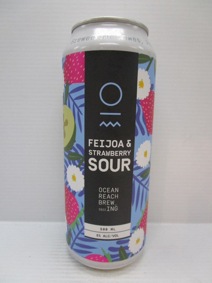 Ocean Reach Feijoa & Strawberry Sour 5% 500ml