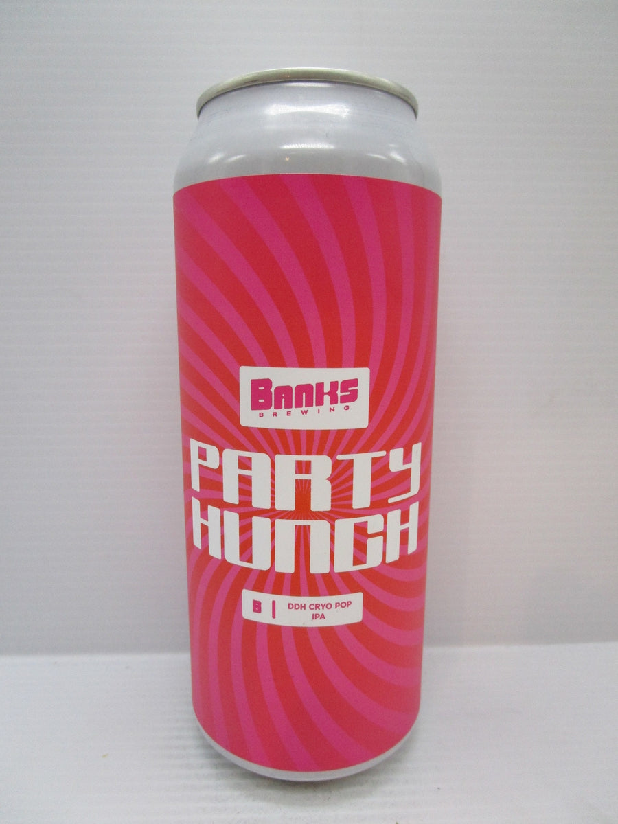 Banks Party Hunch DDH Cryo Pop IPA 7.2% 500ml