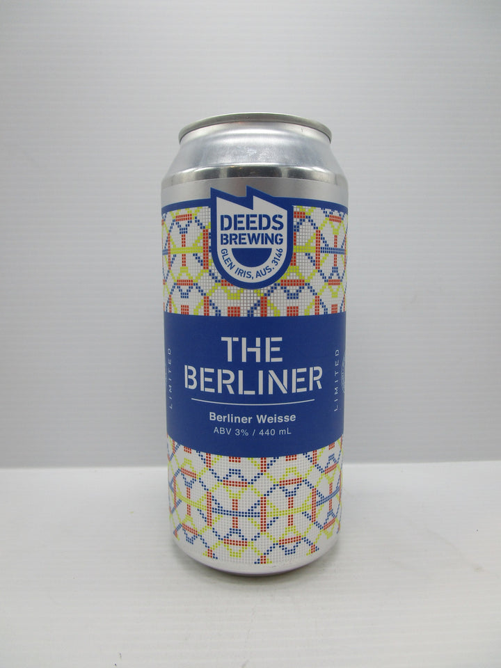 Deeds The Berliner - Berliner Weisse 3% 440ml