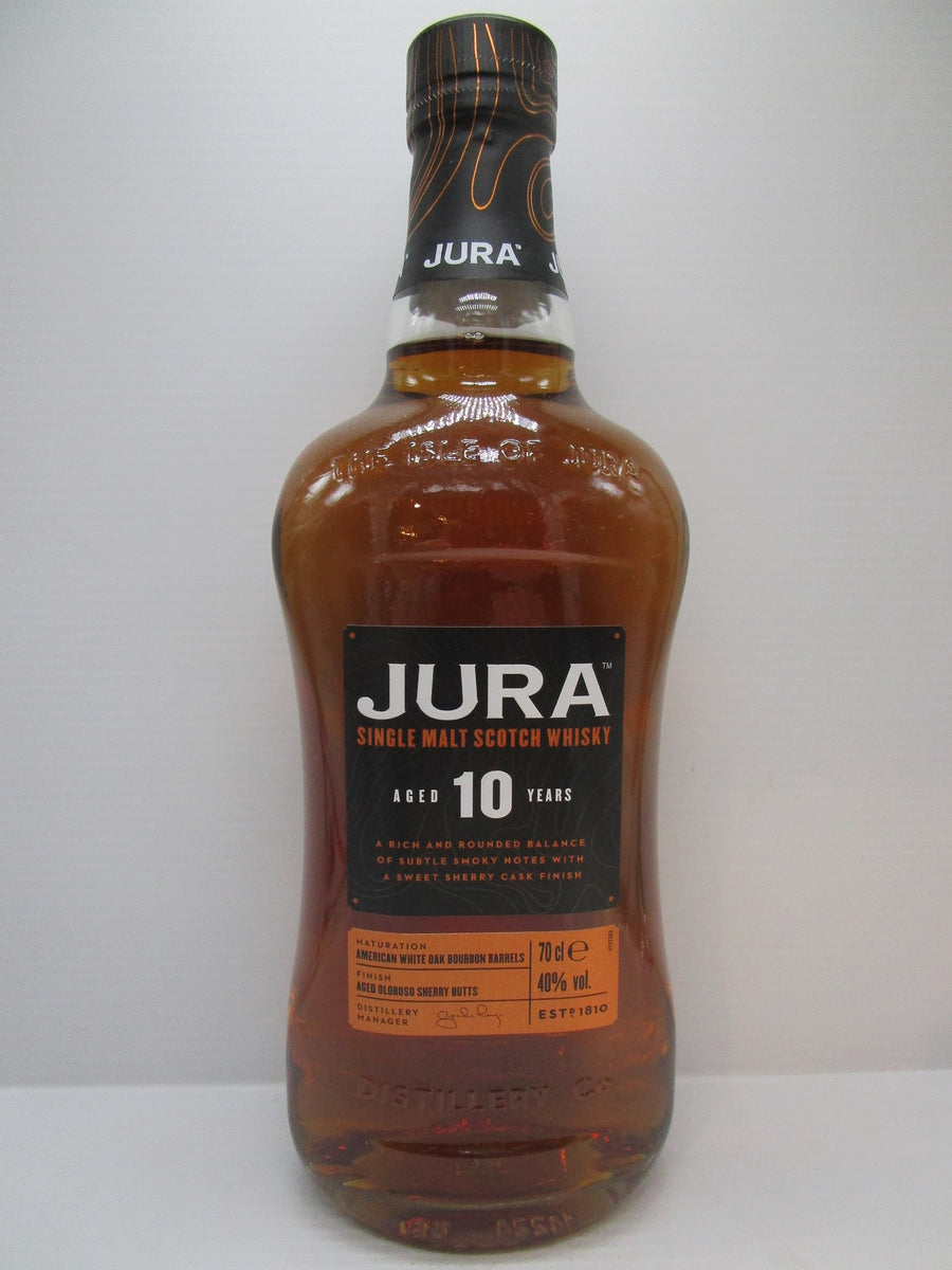 Jura 10 Year Old Single Malt Whisky 40% 700ml