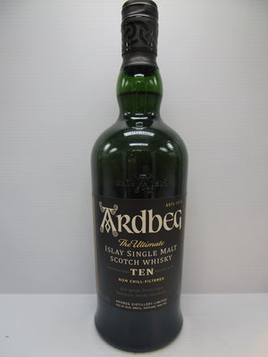 Ardbeg 10 Year Old Whisky 46% 700ml