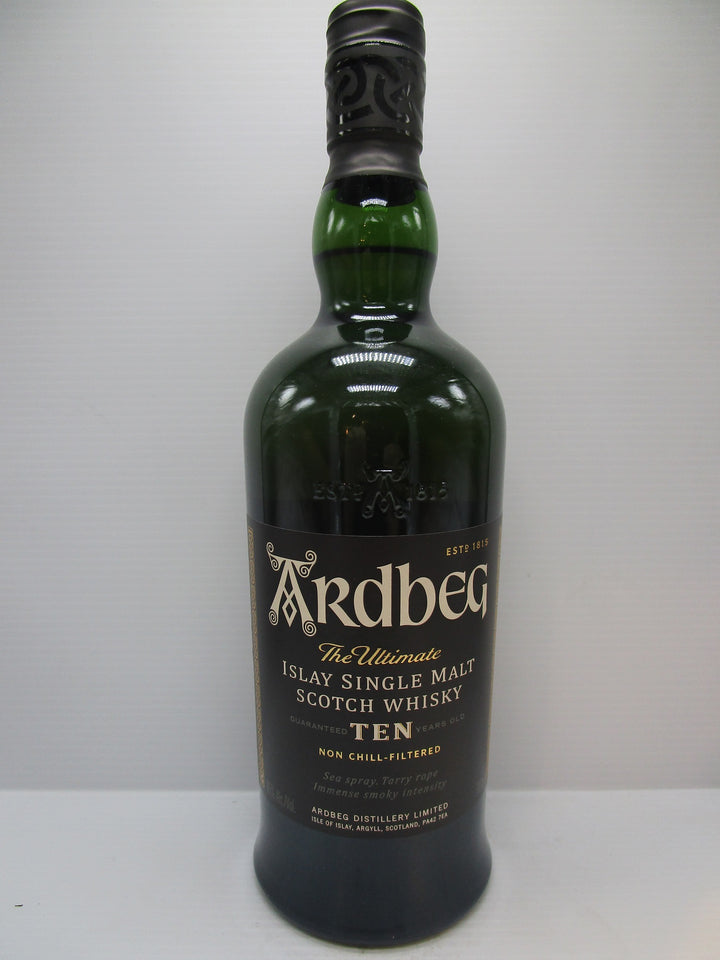Ardbeg 10 Year Old Whisky 46% 700ml