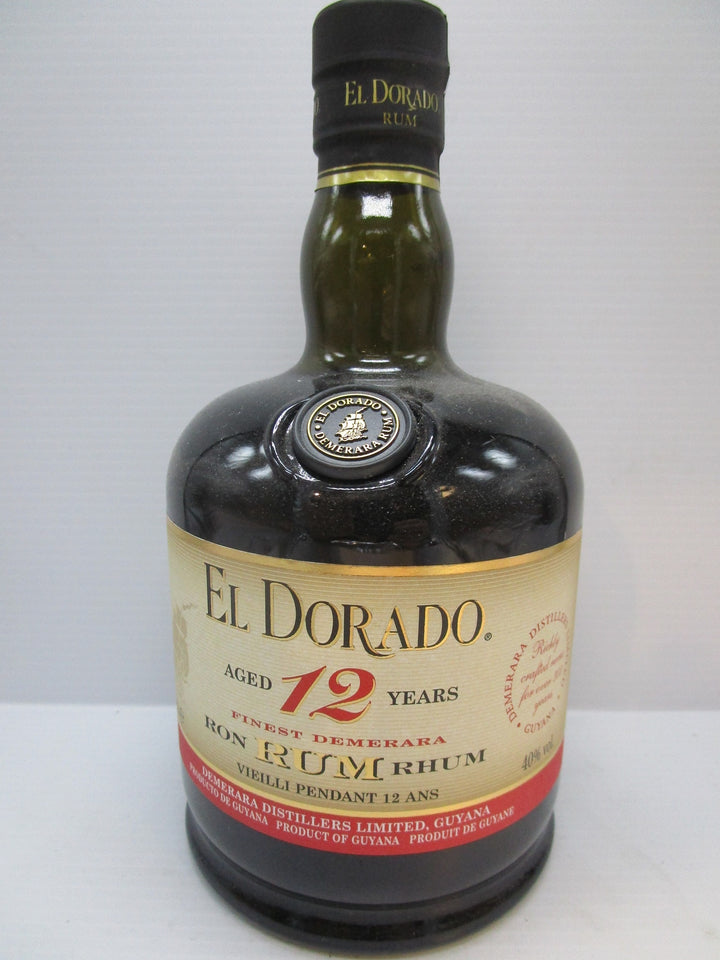 El Dorado 12 Year Old Rum 40% 700ml