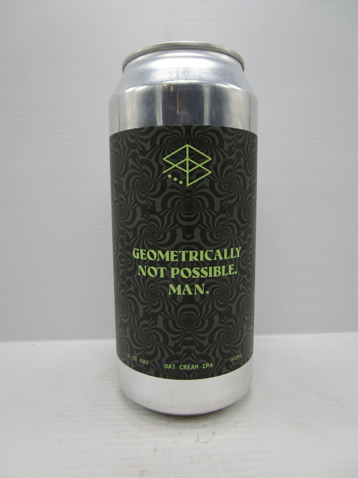 Range Geometrically Not Possible, Man Oat Cream IPA 6.1% 440ml