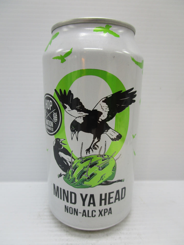 Hop Nation Mind Ya Head Non Alc XPA 375ml - Grape & Grain