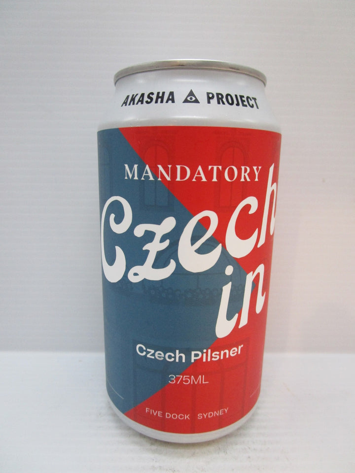 Akasha Mandatory Czech In Pilsner 5% 375ml