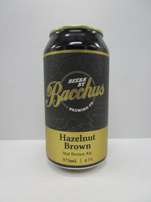 Bacchus Hazelnut Brown Ale 4.7% 375ml