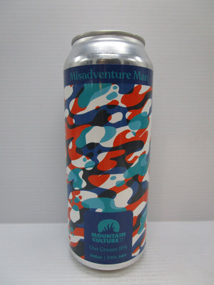 Mountain Cult Misadventure Man Oat Cream IPA 7.4% 500ml