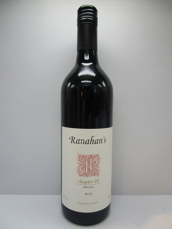 Ranahan's Chapter 16 Shiraz 2017 14.4% 750ml