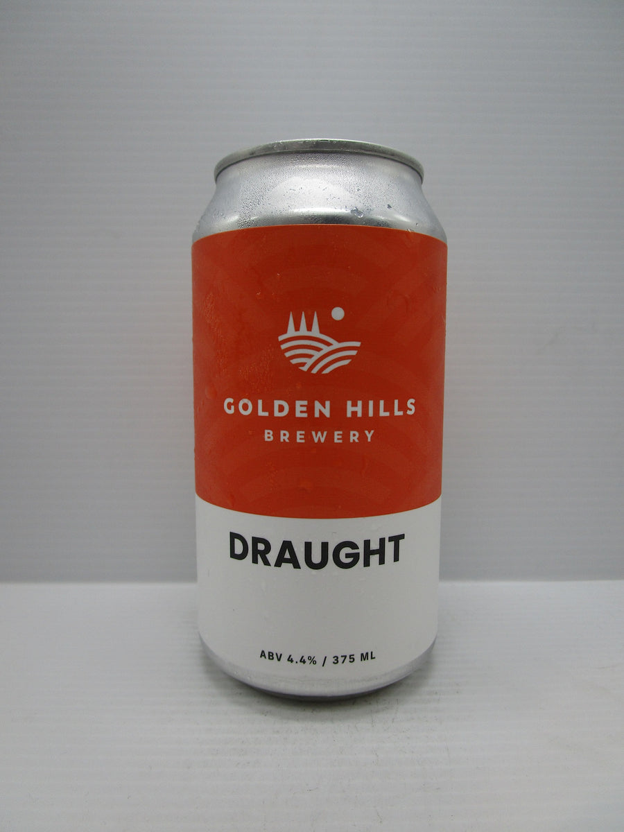 Golden Hills Draught Lager 4.4% 375ml